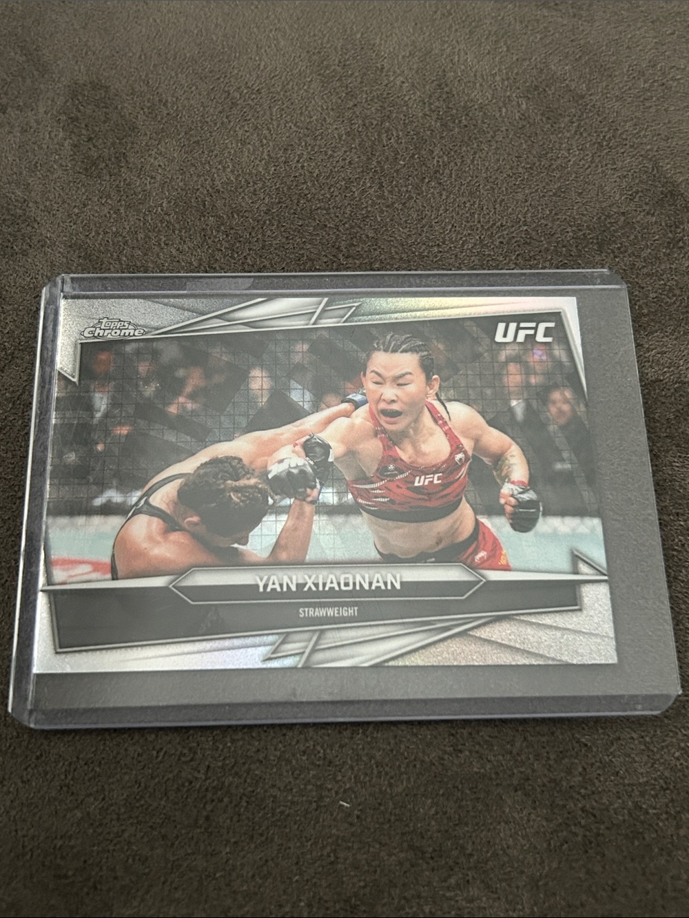 UFC Yan Xiaonan Trading Card Topps 2026